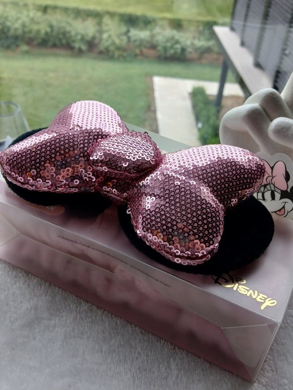 Creme Shop x Disney Minnie Mouse Collab Spa Headband + Sparkly Bow NWT